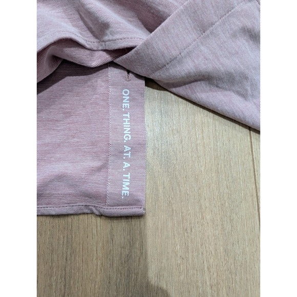 Lululemon Commission Button-Up Long Sleeve Shirt Mens Large Brier Rose  M3DJQS - Picture 6 of 14